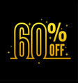luxury tag vector image vector image