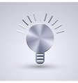 full metal icon on blue background eps10 vector image vector image