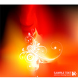 red abstract background vector image vector image