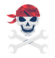 rider skull logo speed emblem symbol design vector image vector image