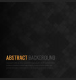black background abstract geometric template vector image