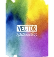 abstract watercolor background for your design vector image vector image