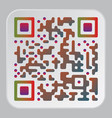 qr code vector image vector image