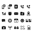 mobile icon vector image vector image