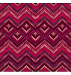 Beautiful knitted fabric pattern Royalty Free Vector Image
