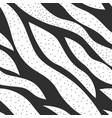 monochrome waves pattern vector image