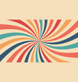 carnival or circus retro sunlight rays background vector image