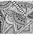 psychedelic tribal abstract geometric floral vector image