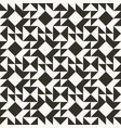 black and white abstract geometric quilt pattern vector image vector image