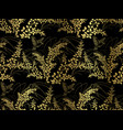 lespedeza plant leaves seamless japanese chinese vector image