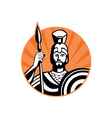 roman centurion soldier vector image
