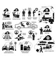 examples 5g usages with internet things vector image