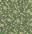 floral seamless pattern vector image