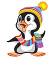 cartoon penguin vector image