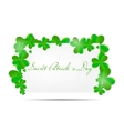 saint patricks day background vector image