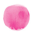 abstract pink watercolor on white background vector image