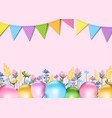 birthday greeting card vector image