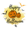 halloween greeting card vector image vector image