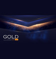 abstract geometric line background with gold vector image