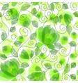 seamless floral pattern vector image vector image