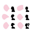 chatting women vector image