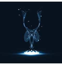 Abstract creative dynamic element Royalty Free Vector Image