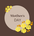 happy mothers day calligraphy background vector image vector image