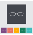 glasses vector image vector image