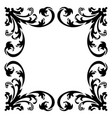 vintage pattern vector image