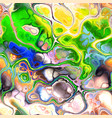 marbled abstract paint flow vector image vector image