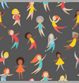 set people in motion vector image