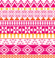 seamless navajo print aztec pattern tribal vector image