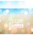 tropical beach background vector image vector image