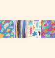 patterns with abstract vector image