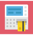 atm icon vector image