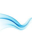 blue abstract lines swoosh certificate speed vector image