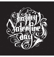 happy valentines day vector image vector image