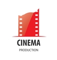 logo cinema vector image