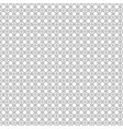 black line interlocking circles and square vector image