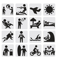 vacation people vector image vector image