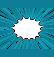 boom cartoon explosion comic book vector image vector image