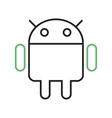android vector image vector image