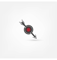 arrow target vector image