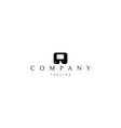 logo on which an abstract image a child vector image