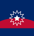 juneteenth flag since 1865 vector image