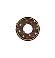 doughnut flat icon vector image