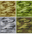 camouflage pattern vector image