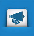 megaphone icon vector image