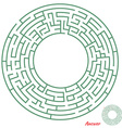 maze game for kids vector image vector image