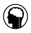 brain 3 vector image vector image